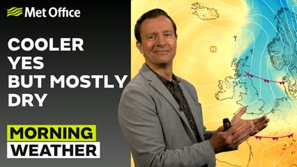 Met Office Morning Weather Forecast 03/05/2025 - Showers northern Scotland