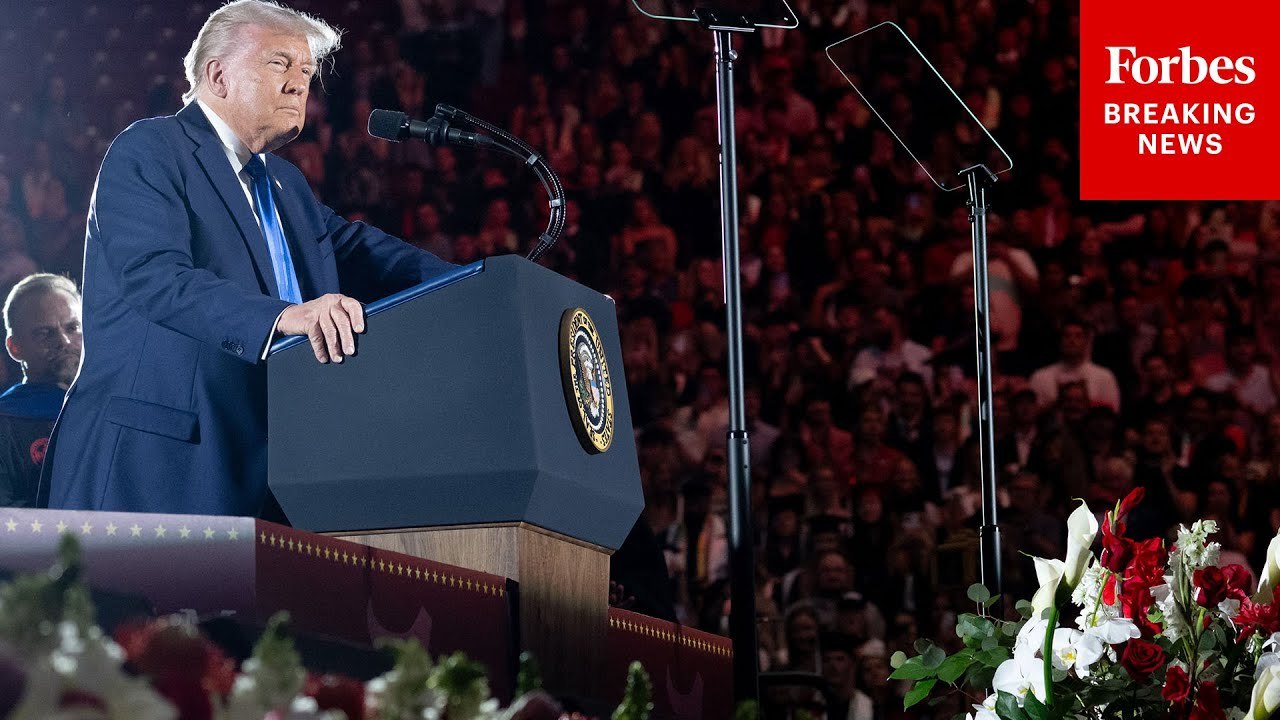 President Trump Tells Alabama Graduates: 'You're The First Graduating Class Of The Golden Age Of America'