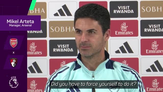 Arteta admits to watching Liverpool's title celebrations