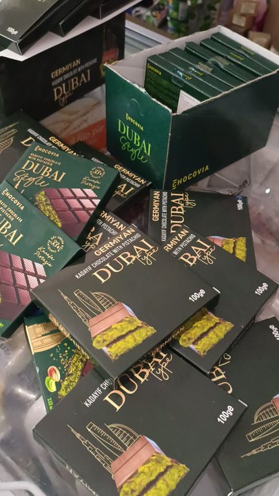 Chocolate de Dubai disponible en Jerez de la Frontera