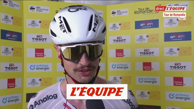 Vine : « Cela faisait longtemps que je n'avais pas gagné » - Cyclisme - Tour de Romandie