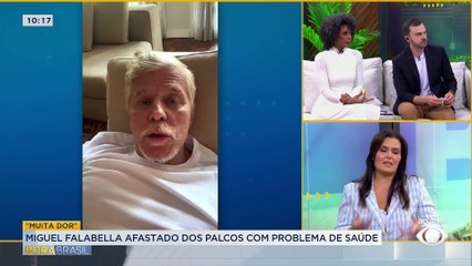 Miguel Falabella é afastado de peça por hérnia de disco: "Muita dor"