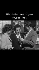 Who is the boss of your house? | #history #vintage #fypdoesntwork #GymTok #1960s
