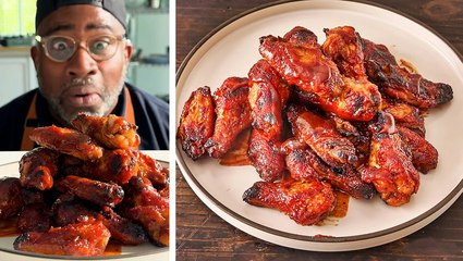 How to Make Chef Roscoe's Spicy Guava-Glazed Wings