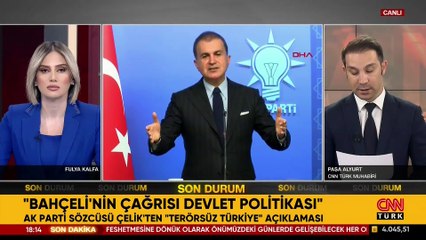 SON DAKİKA | AK Parti Sözcüsü Çelik'ten 'terörsüz Türkiye' açıklaması: İç cephenin güçlenmesine katkı sağlayacak!