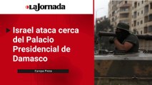 Israel anuncia un ataque cerca del Palacio Presidencial de Damasco