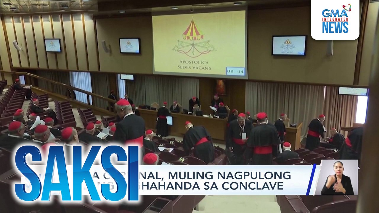 Chimney kung saan lalabas ang puting usok kapag may napili nang Santo Papa, ikinabit na sa Sistine Chapel | Saksi