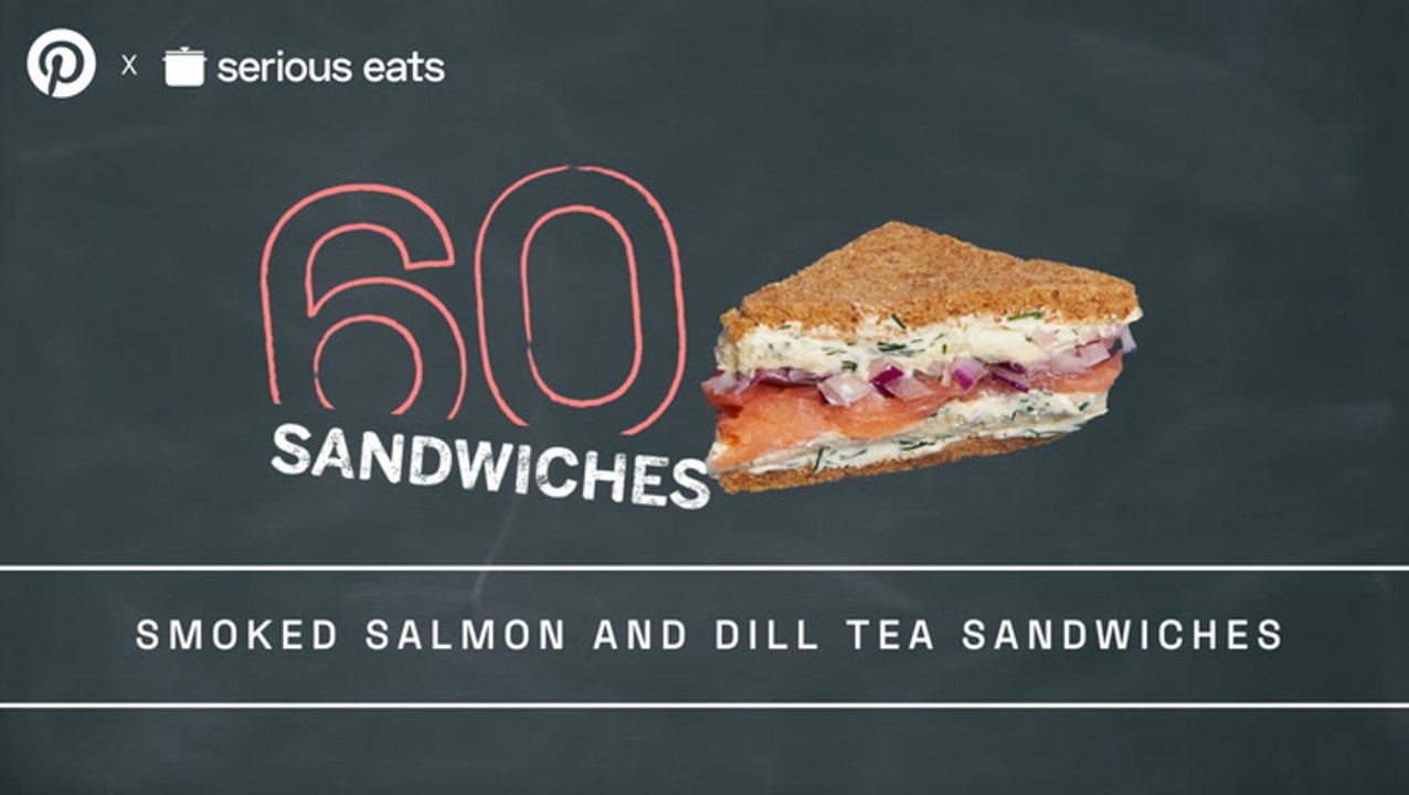 How to Make Smoked Salmon and Dill Tea Sandwiches