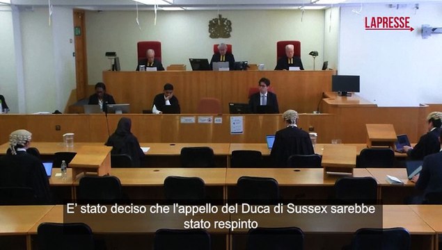 Regno Unito, Harry perde ricorso contro la revoca della scorta