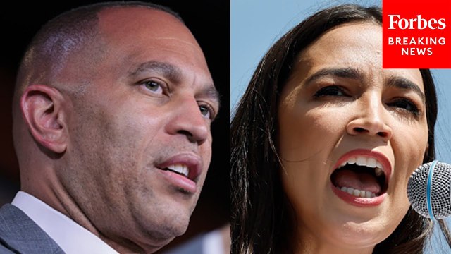 Hakeem Jeffries Asked If He Will Allow AOC To Run For The Oversight Ranking Member Slot