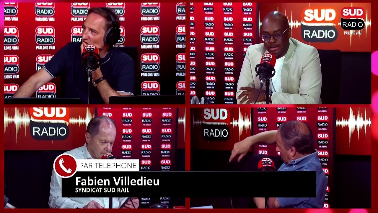 Grève SNCF : "On a tout fait pour ne pas aboutir à la grève", selon Fabien Villedieu (Sud Rail)