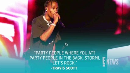 Travis Scott Shares Rare Pic of His and Kylie Jenner’s Kids Stormi & Aire _ E! N