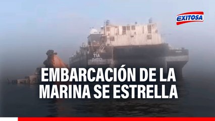 Embarcación de la Marina se estrella en río Amazonas: Reportan dos fallecidos y un desaparecido