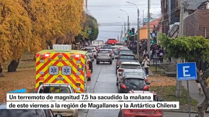 Sismo en Chile activa alerta de tsunami