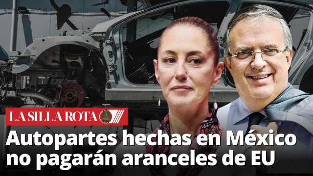 Marcelo Ebrard confirma: autopartes mexicanas seguirán sin pagar aranceles en EU bajo el T-MEC