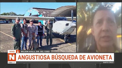 La esperanza es lo último que se pierde Angustiosa búsqueda de avioneta