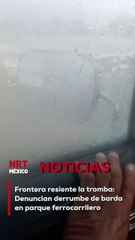 Los estragos de la reciente tromba en Frontera continúan manifestándose. Ahora, ciudadanos denuncian la caída de una sección de la barda perimetral del Parque Ferrocarrilero, un espacio importante para la comunidad.