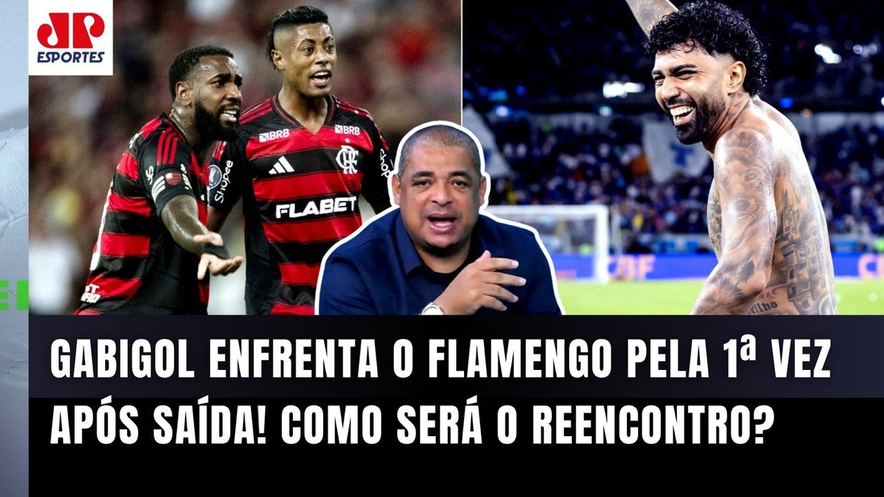 "QUÊ??? Eu TENHO CERTEZA que o Gabigol contra o Flamengo vai..." Vampeta É DIRETO | Cruzeiro x Fla