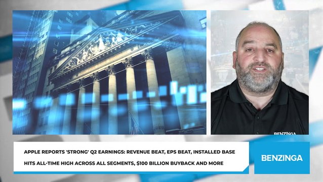 Apple Reports 'Strong' Q2 Earnings: Revenue Beat, EPS Beat, Installed Base Hits All-Time High Across All Segments, $100 Billion Buyback And More