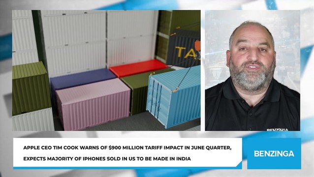 Apple CEO Tim Cook Warns Of $900 Million Tariff Impact In June Quarter, Expects Majority Of iPhones Sold In US To Be Made In India