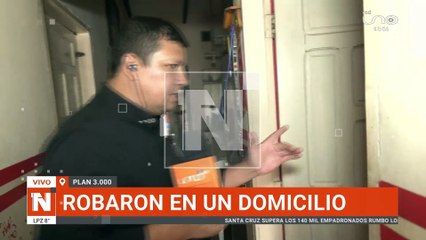 Robaron dinero y joyas en el Plan