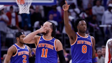 Knicks Clinch Series Over Pistons Behind Brunson's Heroics
