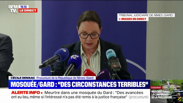 Meurtre d'Aboubakar Cissé: Rien, en l'état, ne permet de supposer, qu'il avait déjà croisé le parcours de son agresseur à la mosquée de La Grand-Combe , affirme la procureure de la République de Nîmes