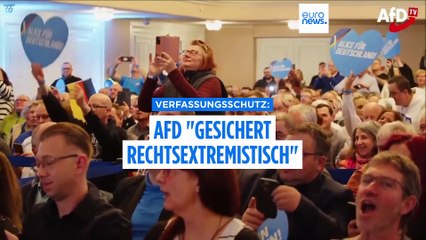 Verfassungsschutz stuft AfD als "gesichert rechtsextremistisch" ein