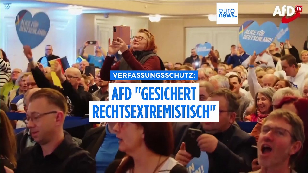 Verfassungsschutz stuft AfD als 'gesichert rechtsextremistisch' ein