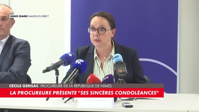 Cécile Gensac, procureure de la République de Nîmes revient sur le meurtre d'Aboubakar Cissé
