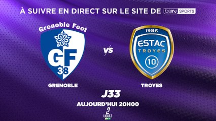 Suivez Grenoble - Troyes en direct streaming !