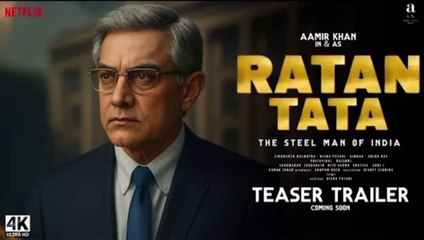 RATAN TATA - The Legacy of an Icon : Official Trailer (2025) | Aamir Khan | Neeraj Pandey | T-series