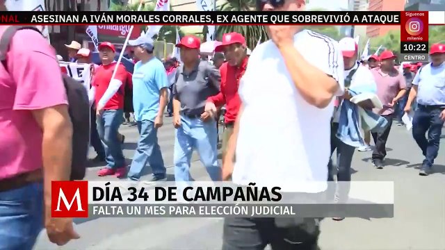 Día 34 de campañas: aspirantes a jueces y magistrados refuerzan mensaje