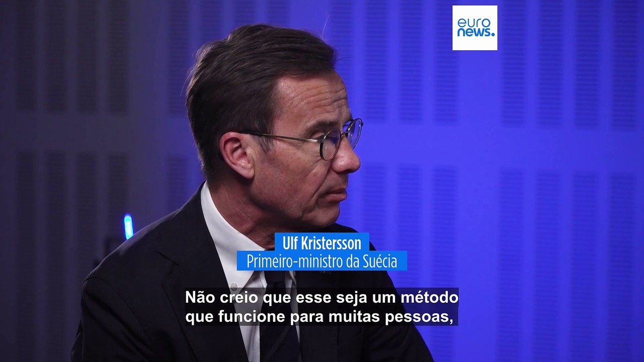 "Temos um problema” com a integração dos imigrantes, diz primeiro-ministro sueco à Euronews