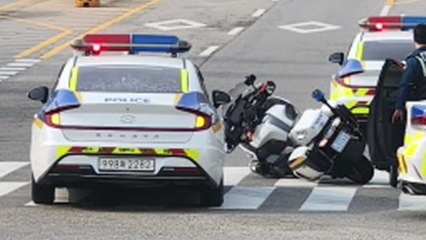 쫓아온 경찰 사이드카 친 20대 음주 운전자 검거 / YTN