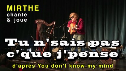 TU N'SAIS PAS C'QUE J'PENSE (You don't know my mind) by MIRTHE,2024, Perrros Guirec 22, France