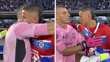 Cruz Azul: Kevin Mier recibe reconocimiento de Nahuel Guzmán tras eliminar a Tigres