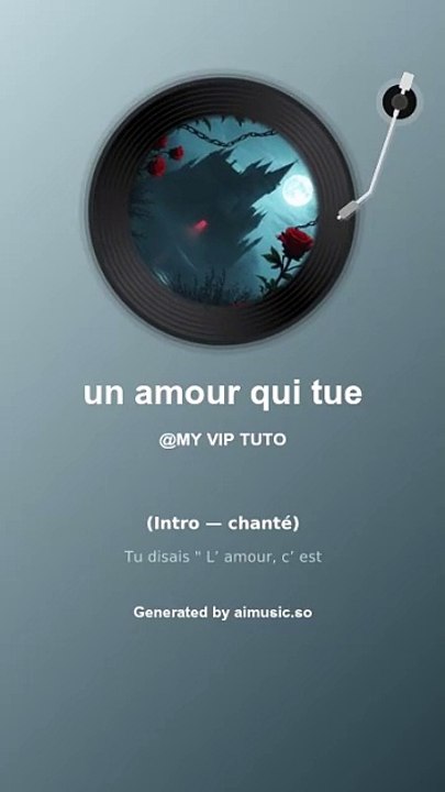 un amour qui tue