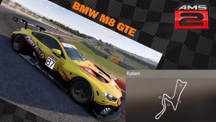 Tour de piste à Kyalami en Bmw M8 GTE sur Automobilista 2