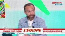 Cherki, Dembélé et Doué nommés pour le trophée de meilleur dribbleur - Foot - Ligue 1