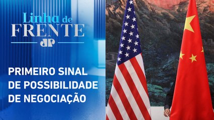 China afirma que avalia abrir diálogo com EUA sobre taxas | LINHA DE FRENTE