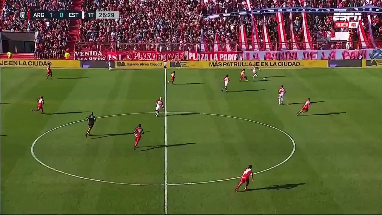 Argentinos 2 - Estudiantes 0 | Gol de Tomás Molina