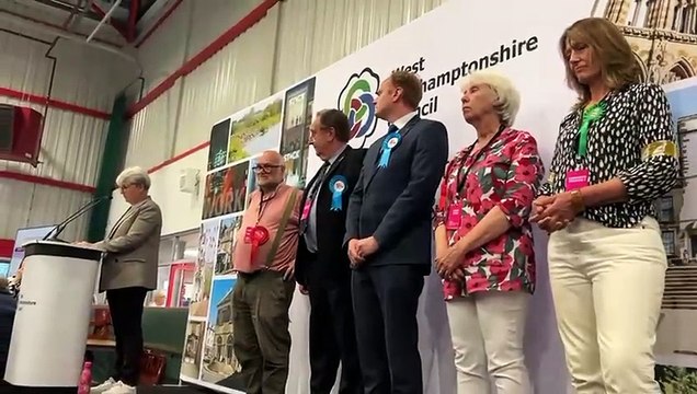 Conservative leader Adam Brown losts his seat