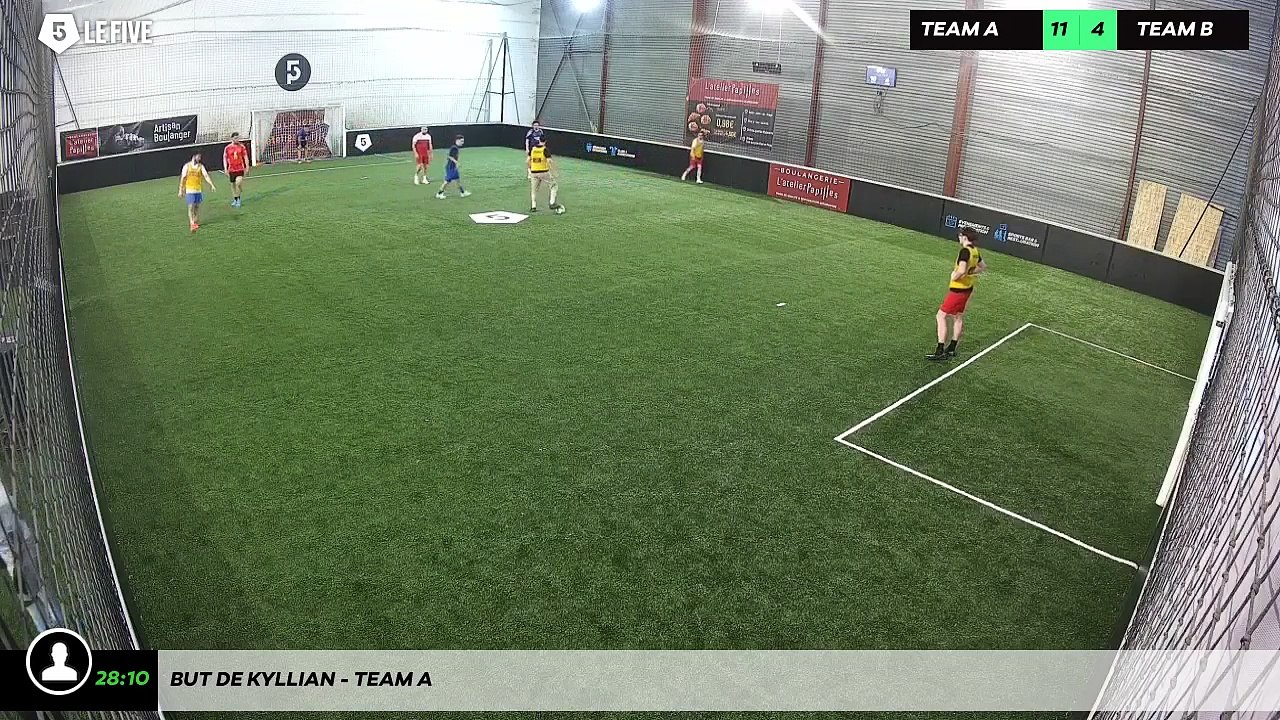 But de Kyllian - Team A
