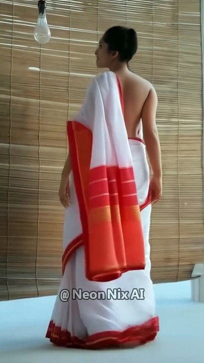 Indian Bengali Saree Style #ai