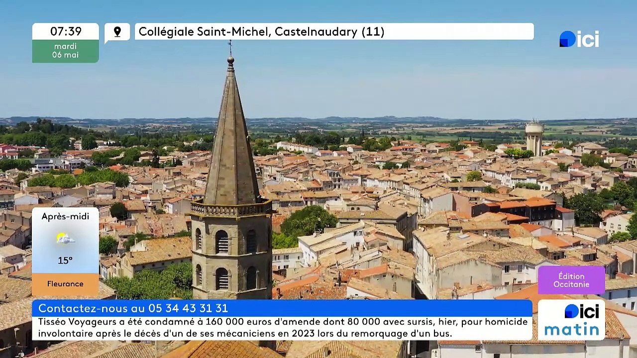 06/05/2025 - ici matin par ici Occitanie en vidéo