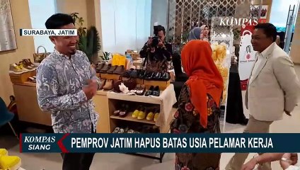 Pemprov Jatim Bakal Hapus Syarat Batas Usia Pelamar Kerja