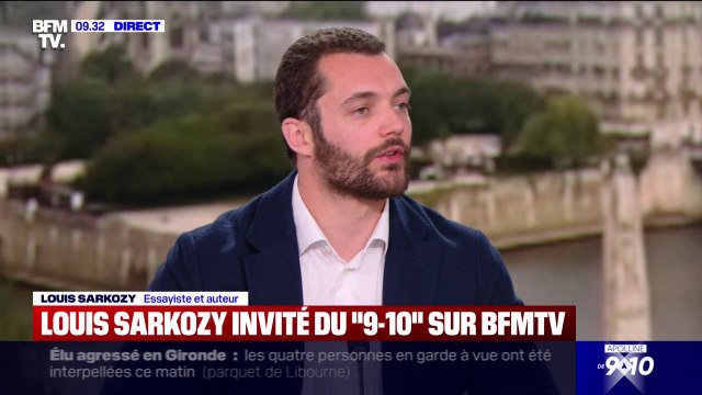 Louis Sarkozy sur les blagues de l'humoriste Paul de Saint Sernin: S'attaquer à un fils sur le plateau, ça relève d'une stratégie qui s'inscrit dans des courants qu'on a pu voir dans le wokisme américain