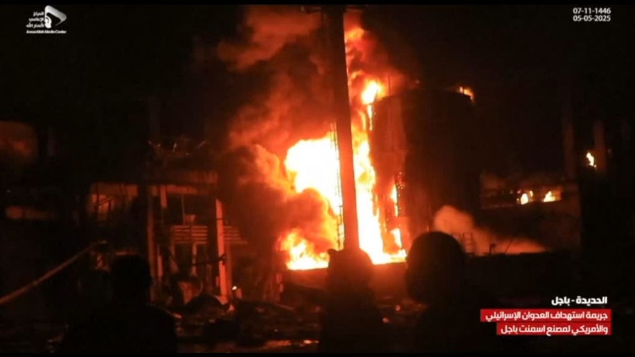 Gli Houthi diffondono le immagini dopo gli attacchi di Israele