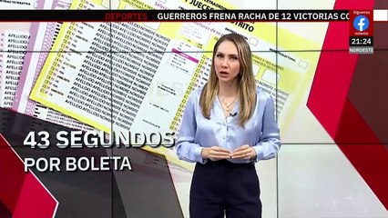 Proceso de cómputo electoral para el Poder Judicial promete ser veloz y preciso